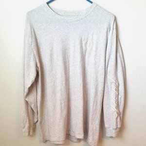 Victoria Secret Pink Long Sleeve Heather Tan